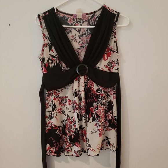 Mixed Brands Four Top Bundle Black and White/Cream/Brown - Picture 4 of 13